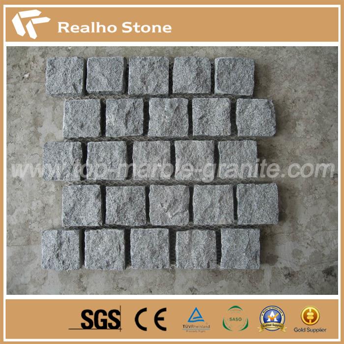 Black Granite Interlock Paver Stone