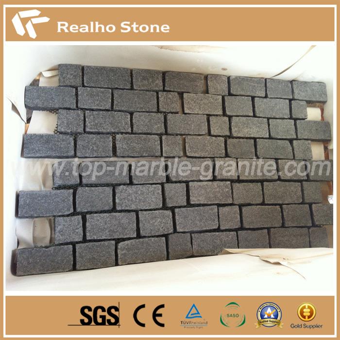 Black Granite Walkway Path Paving Stone