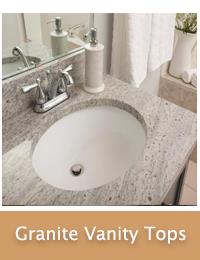 Granite Vanity tops