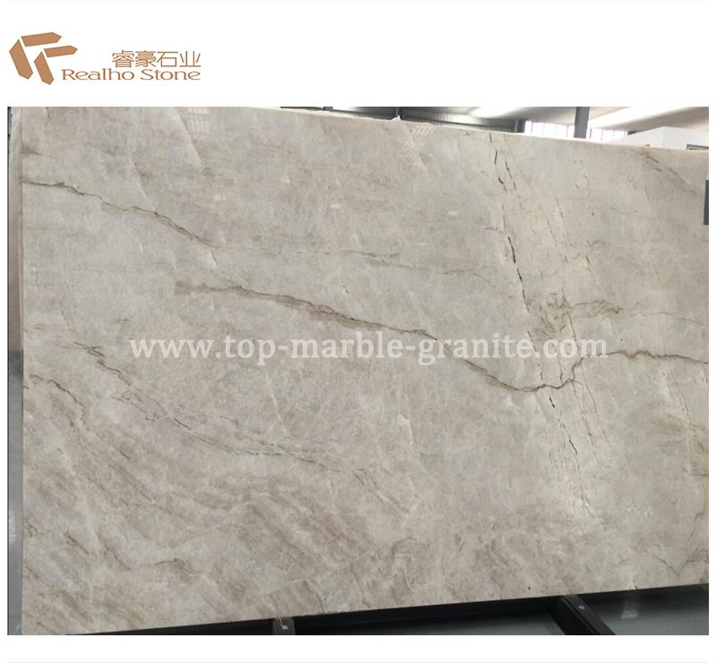 Taj Mahal Cream Quartz Slabs