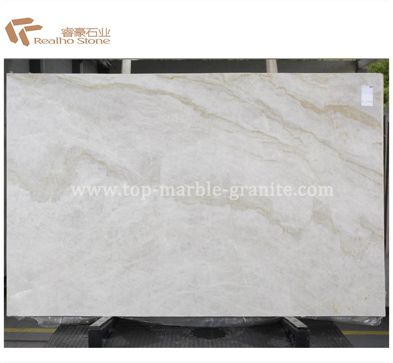 Taj Mahal Cream Quartz for Countertop