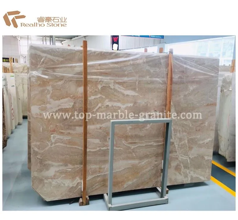 flower beige marble