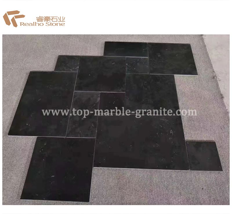 black limestone with french cut black limestone with french cut