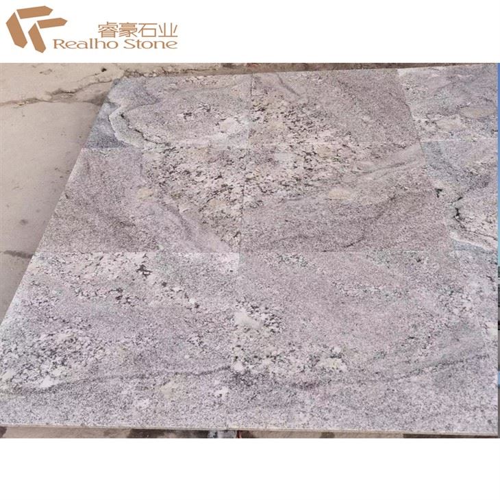أرضيات المنزل التجاري بلاط جرانيت 60 × 60 جرانيت طبيعي فيسكونت ذهبي