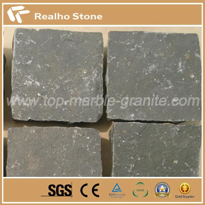 Hainan Black Basalt Cobble Paving Stone