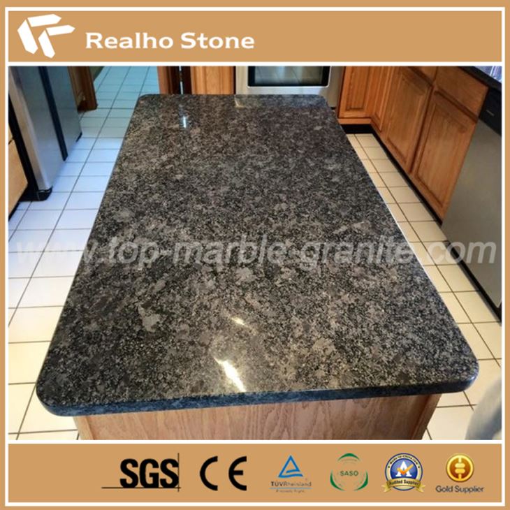 Grey Colour Granite Tops Steel Gray Granite for Kitchen and Bathroom
