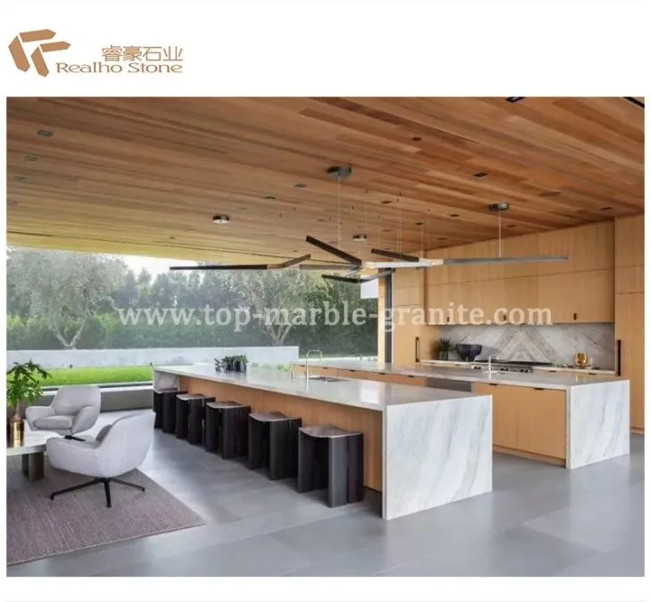 Ariston Grey Marble Dining Table Tops