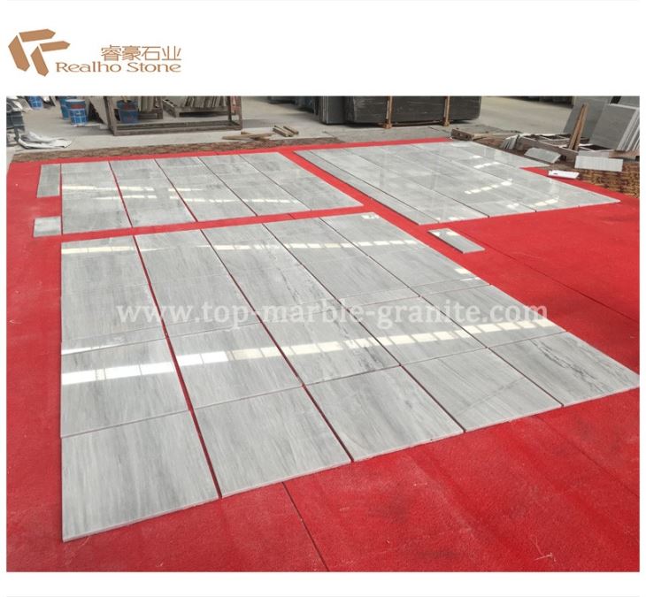 Ash Light Grey/Gray Marble Stair Tiles