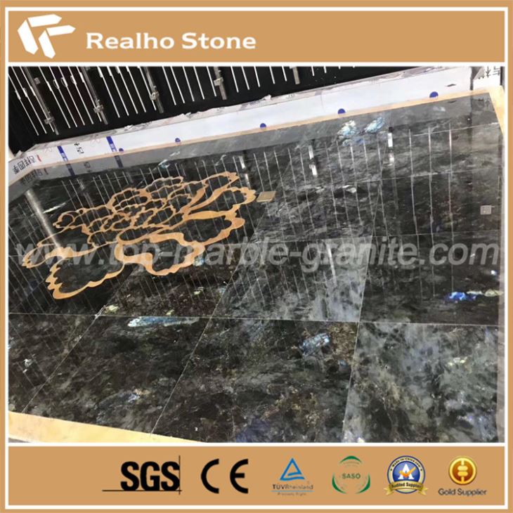Madagascar Labradorite Blue Granite Tiles