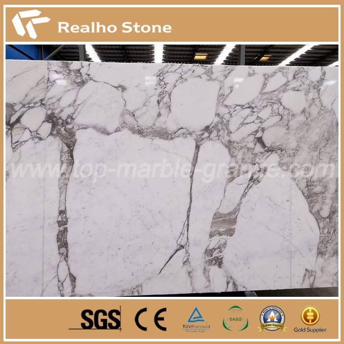 Natural Stone Bianco Calacatta White Marble Slabs
