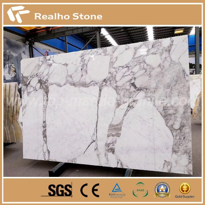 Natural Stone Bianco Calacatta White Marble Slabs