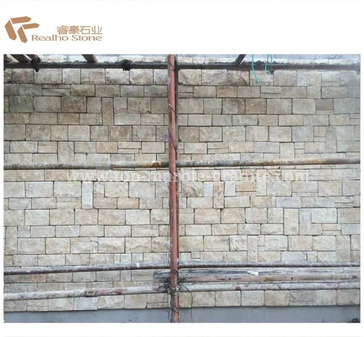 beige limestone project