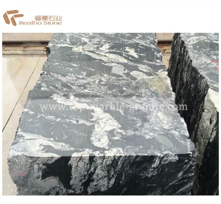 G398 Royal Ballet Cosmic Black Granite Blocks