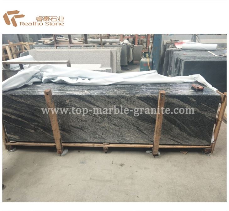 China Juparana Black Granite Countertop Cost