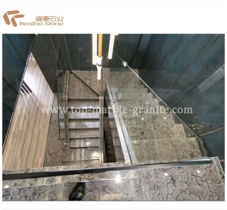 China Classical Impression Gray Marble Slab