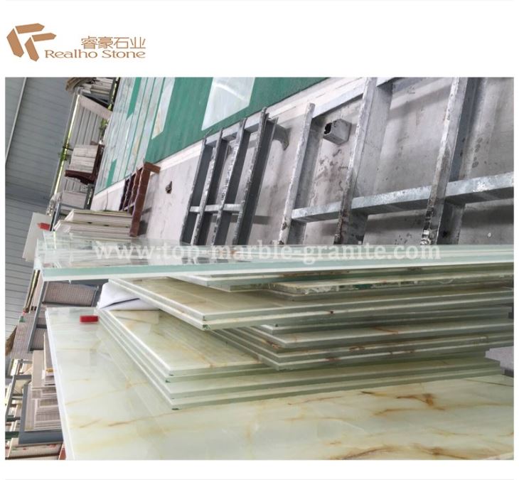 Natural Stone Onyx Ceramic Composite Tiles