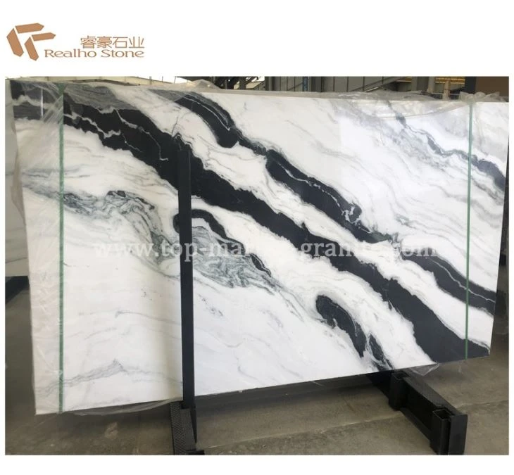panda white marble slab