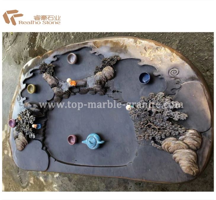 Special Design Granite Tea Trays