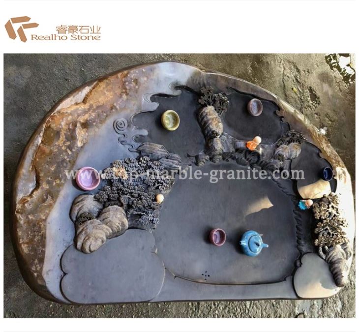 Special Design Granite Tea Trays
