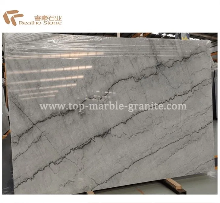 Bruce Grey Marble Slab Polished
