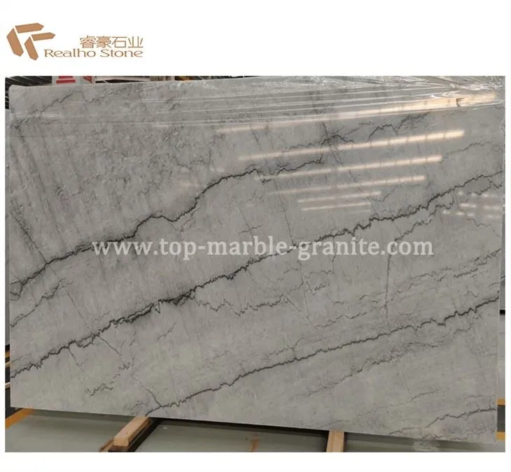 Bruce Grey Marble Slab Polished