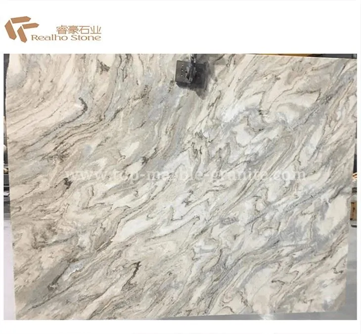 Brown Sands Marble Slab Polished
