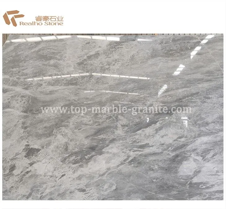 Himalaya Grey Marble Slab Polished