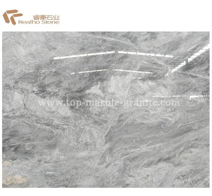 Himalaya Grey Marble Slab Polished