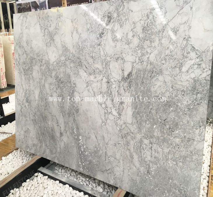 super grey marble slab