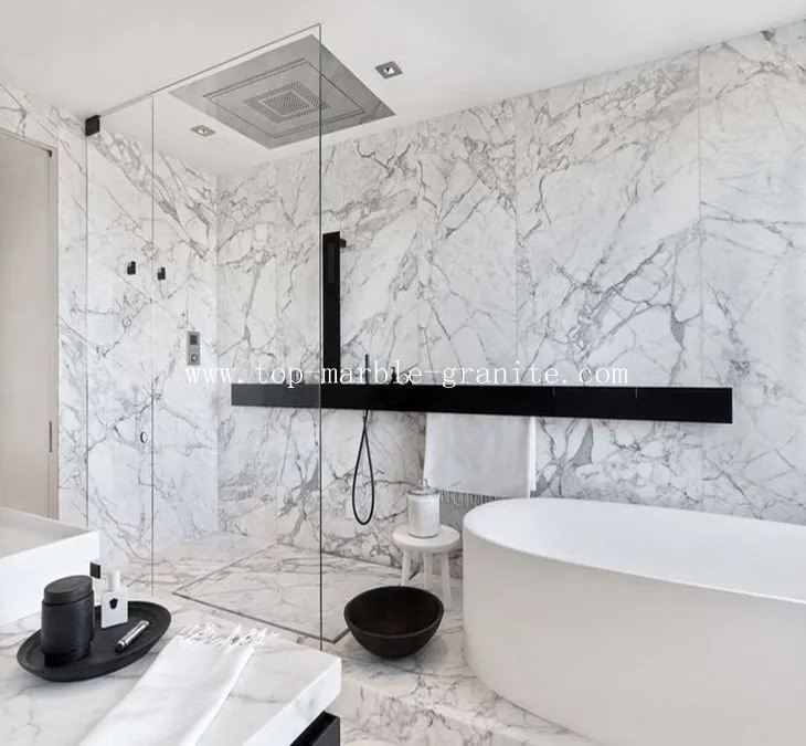 grey marble bathroom